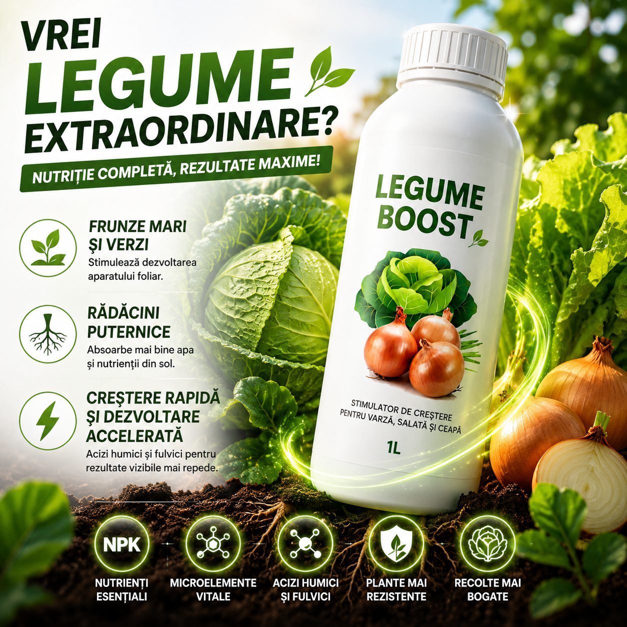 1L Secretul Legumelor Mari Și Sănătoase - LegumeBoost™