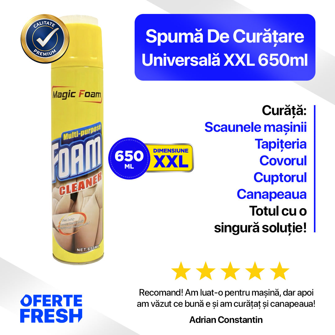 Spuma de curatare MagicFoam