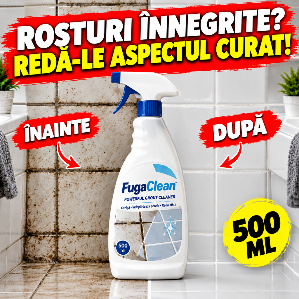 Spray pentru Curățarea Rosturilor și Faianței FugaClean™