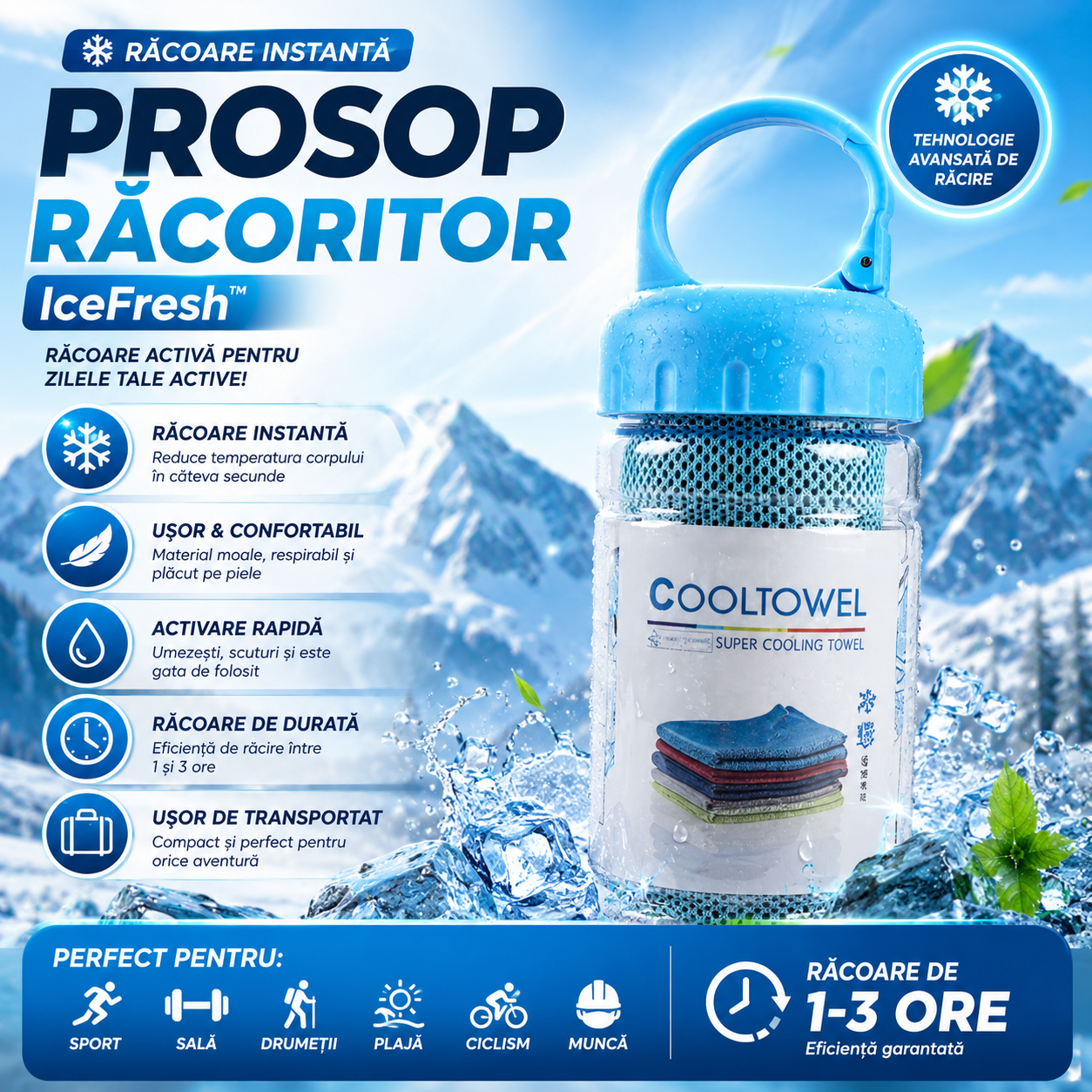 Prosop Răcoritor - IceFresh™