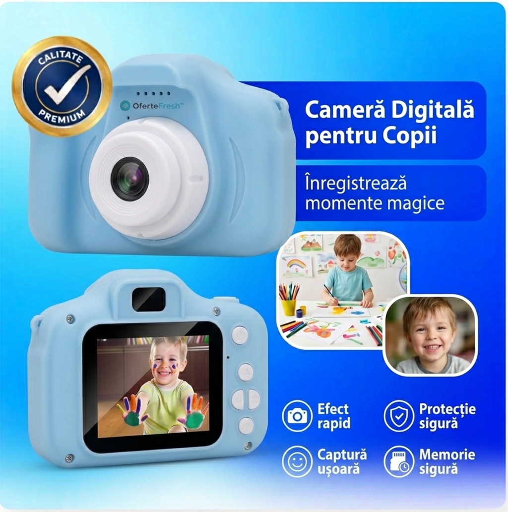 SnapKid™- aparat foto pentru copii