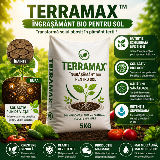 Îngrășământ Bio pentru Sol- TerraMax™