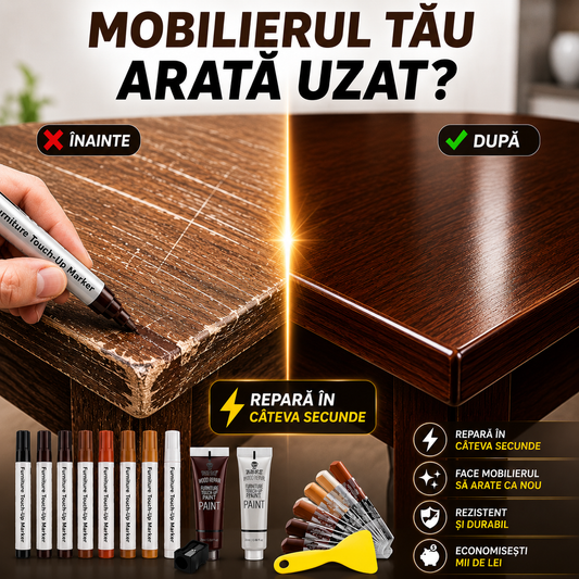 Set Markere Pentru Repararea Mobilei WoodFix™