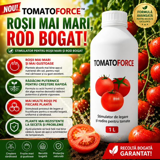 Stimulator Pentru Roșii Mari Și Rod Bogat – TomatoForce™