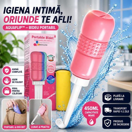 AquaFlip™ – Bideu Portabil