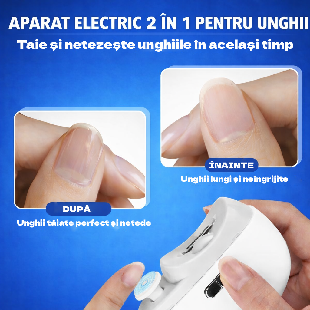 Unghieră Electrică Smart 2 în 1 - SmartNail™