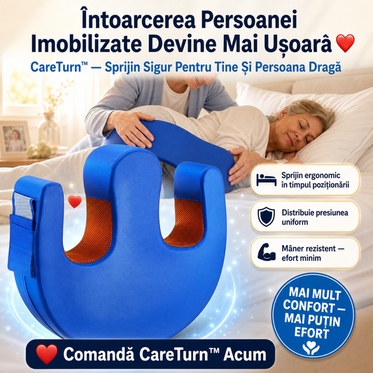 Pernă Pentru Întoarcerea Persoanelor Imobilizate CareTurn™