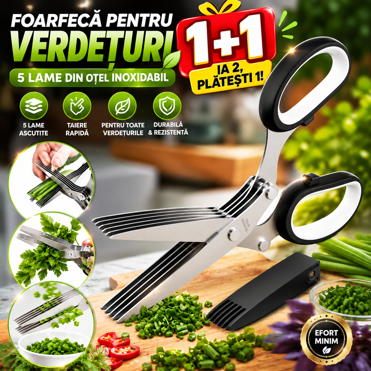 1+1 Foarfecă Pentru Legume ChopCut™