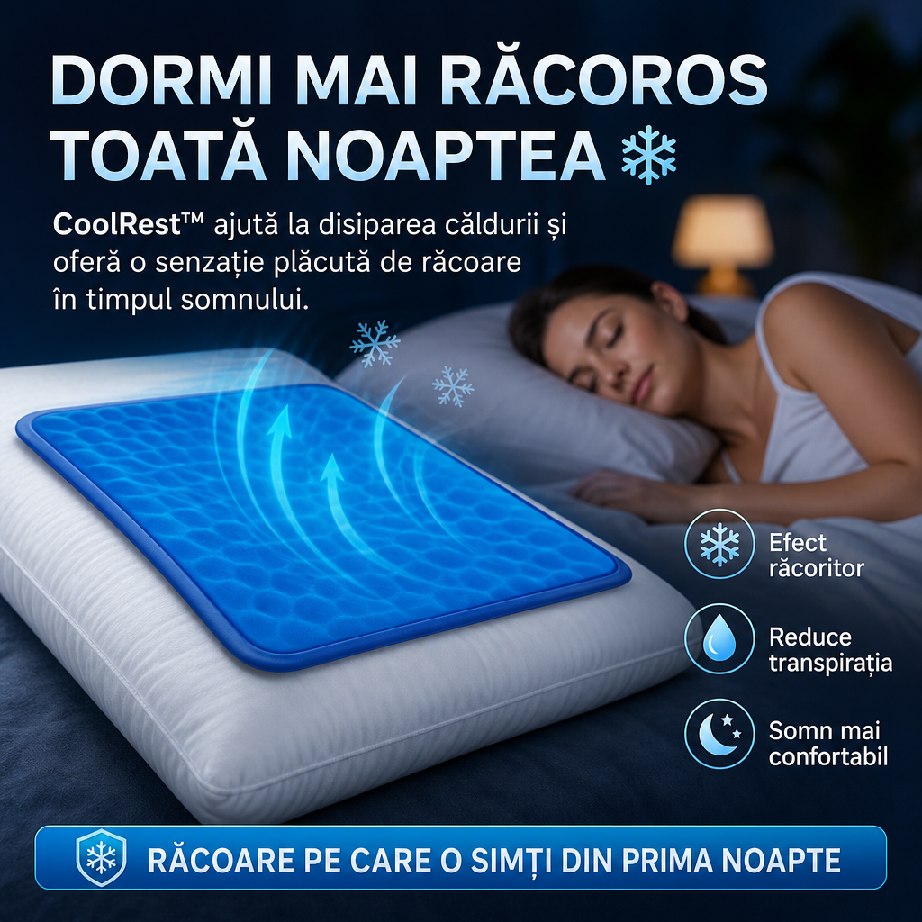 Pernă Răcoritoare – CoolRest™