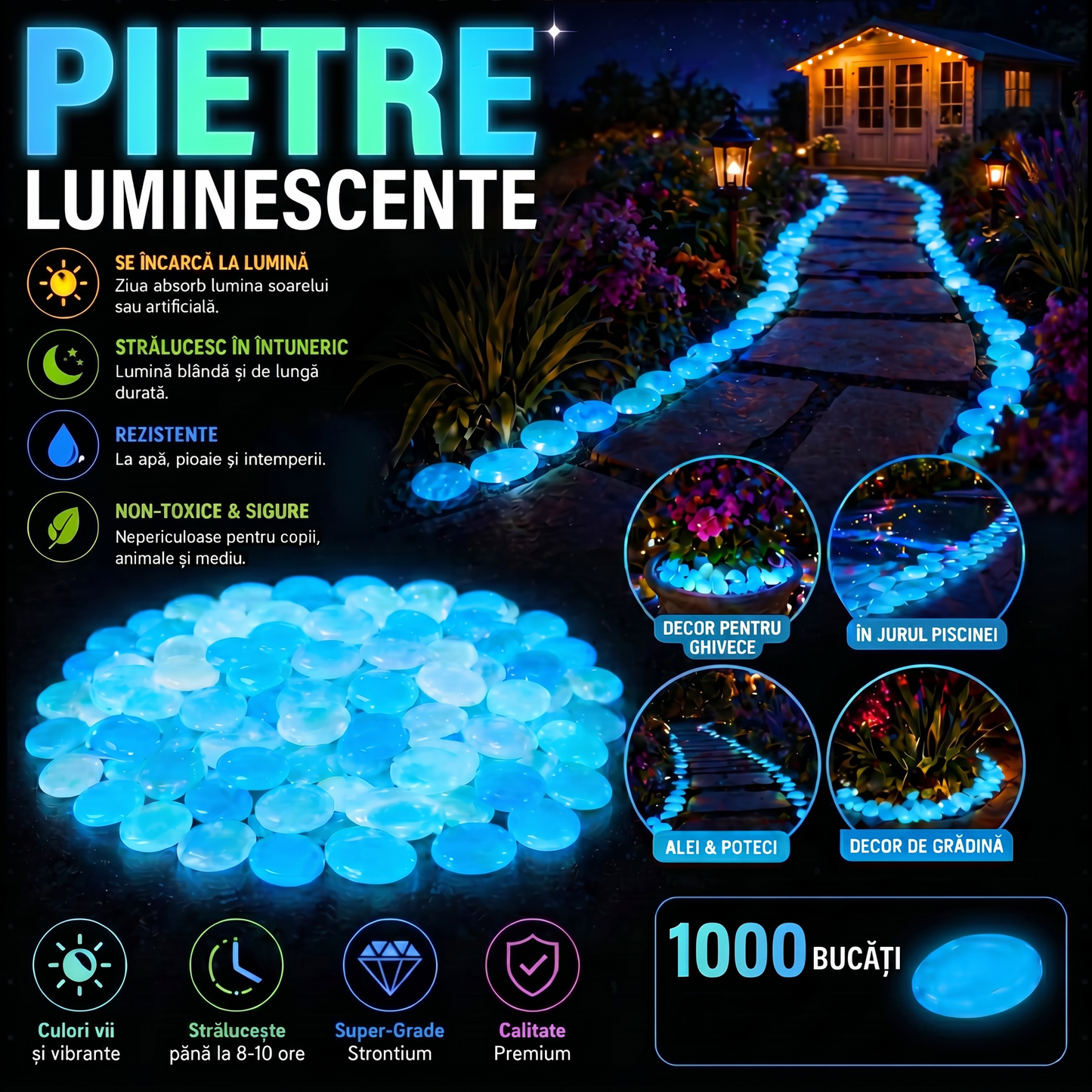 Pietre Luminoase - GlowStone™