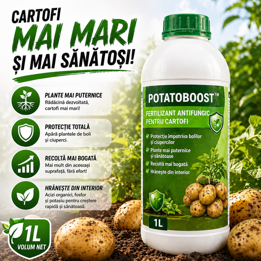Fertilizant Antifungic pentru Cartofi- PotatoBoost™