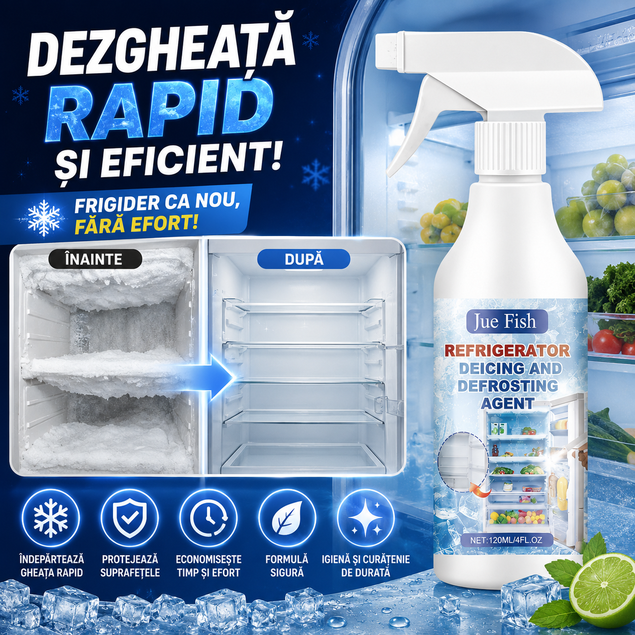 Soluție Pentru Dezghețare Rapidă IceMelt™