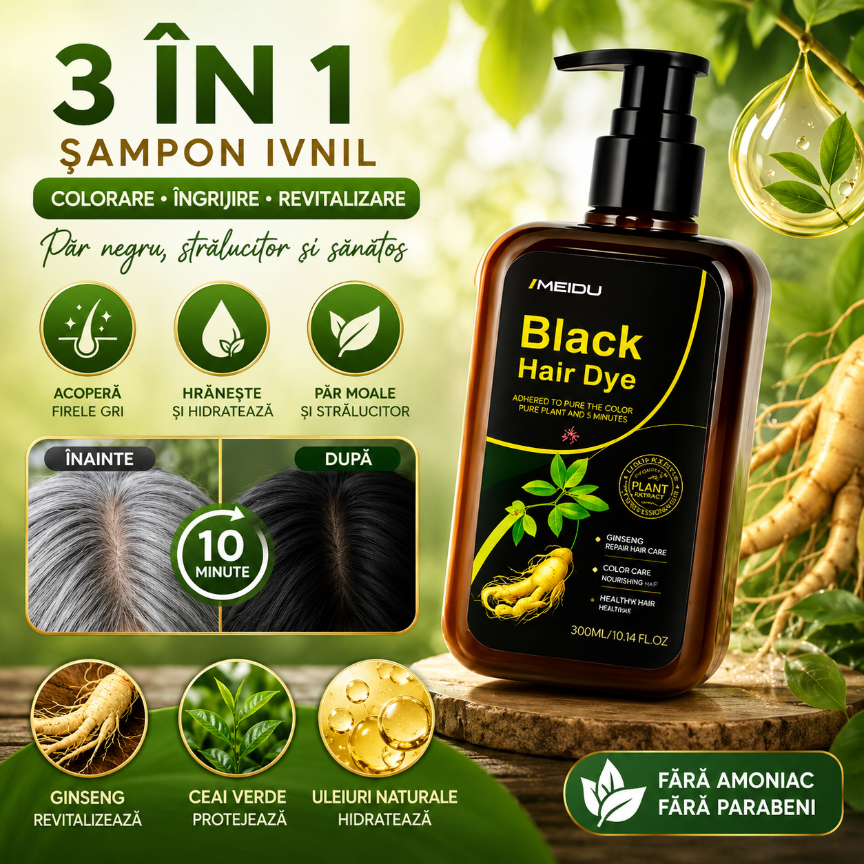 Șampon  Antiîncărunțire Ivnil™
