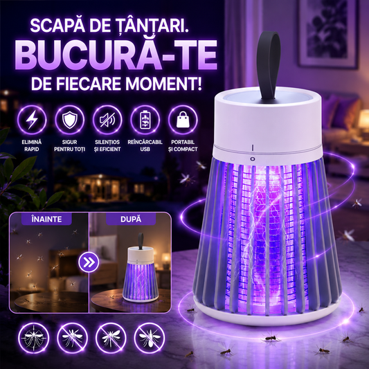 Lampă Anti-Țânțari MosquitoShield™