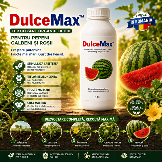 Biostimulatorul pentru Pepeni Roșii - DulceMax™