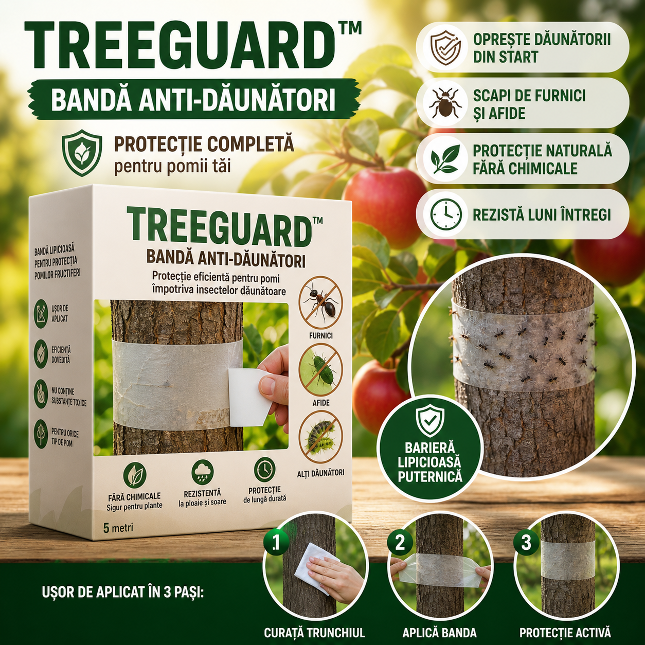 Bandă Anti-Dăunători- TreeGuard™