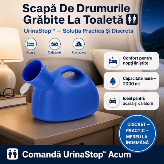 Recipient Portabil Pentru Bărbați UrinaStop™